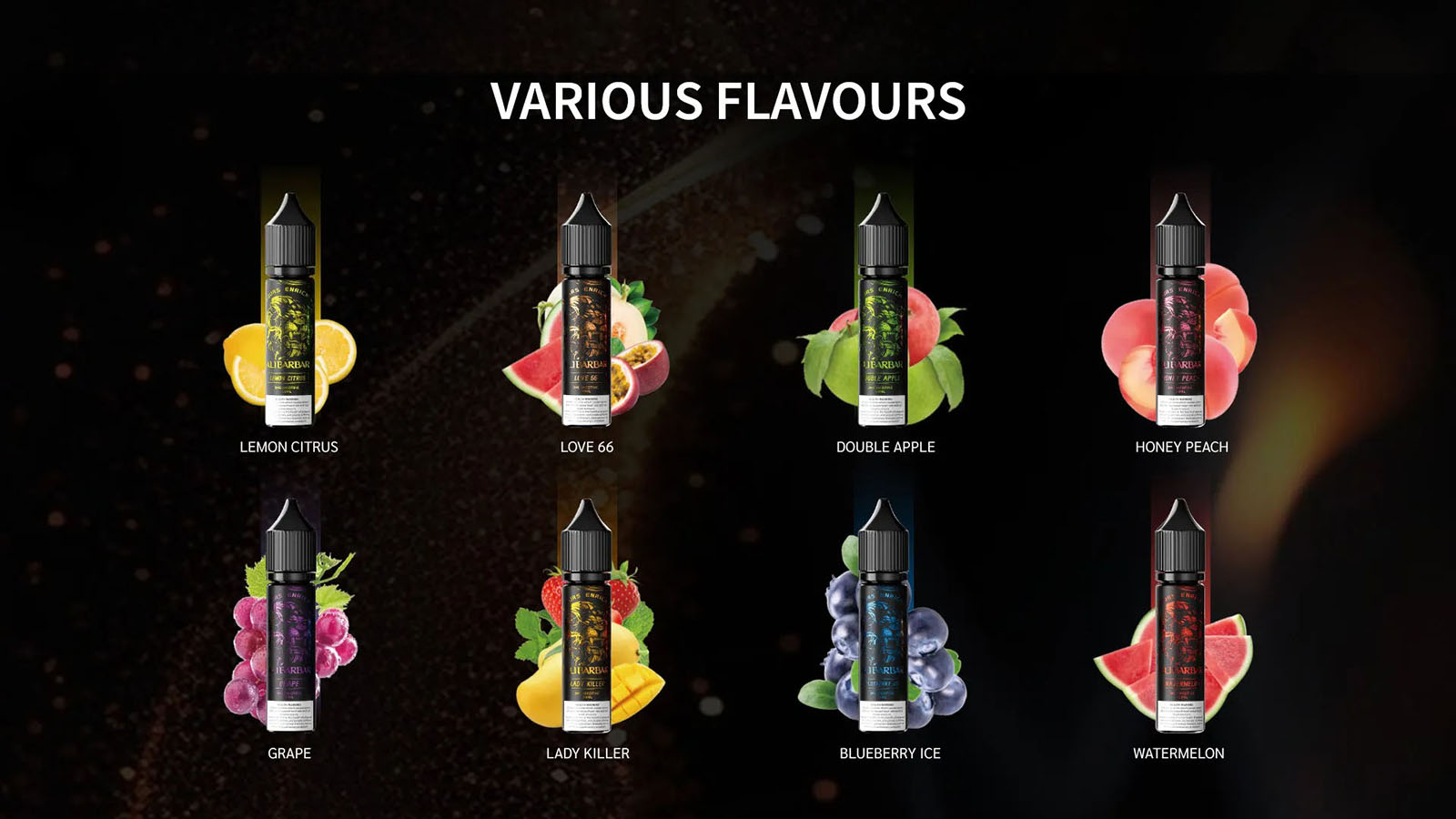 Alibarbar Hookah Onyx E-liquid 10ml - Lady Killer
